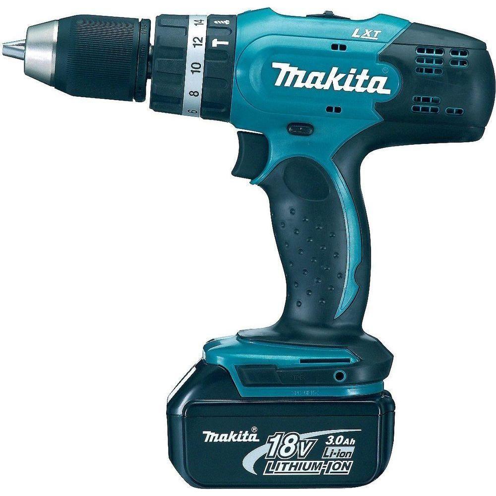 Makita DHP453RFX4 18V Cordless Hammer Drill Kit  (LXT-Series) - Goldpeak Tools PH Makita Makita DHP453RFX4 18V Cordless Hammer Drill Kit  (LXT-Series) - Goldpeak Tools PH Makita